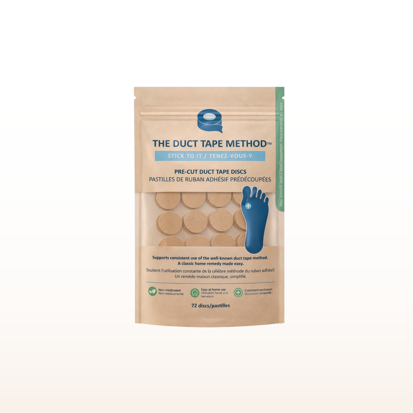 The Duct Tape Method - Single Pack - 72 Count